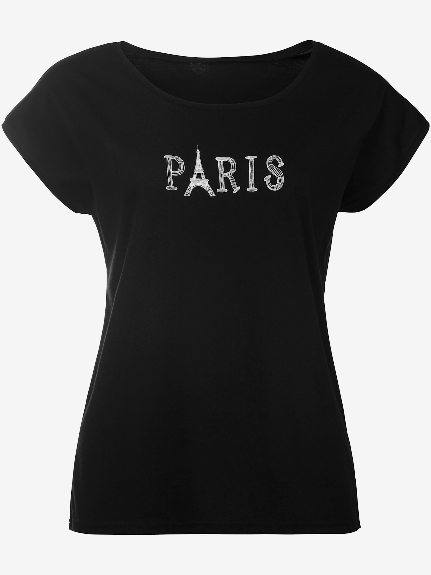 T-shirt manches à bords francs