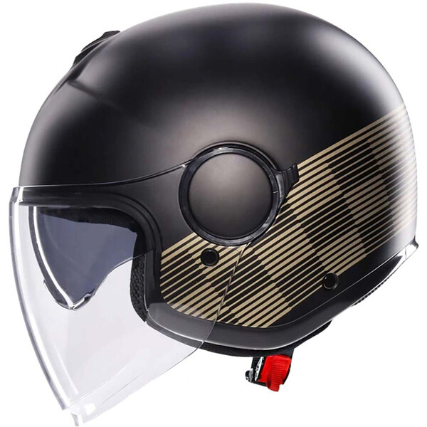 AGV - Casque Eteres Ponza Noir / Or / Mat