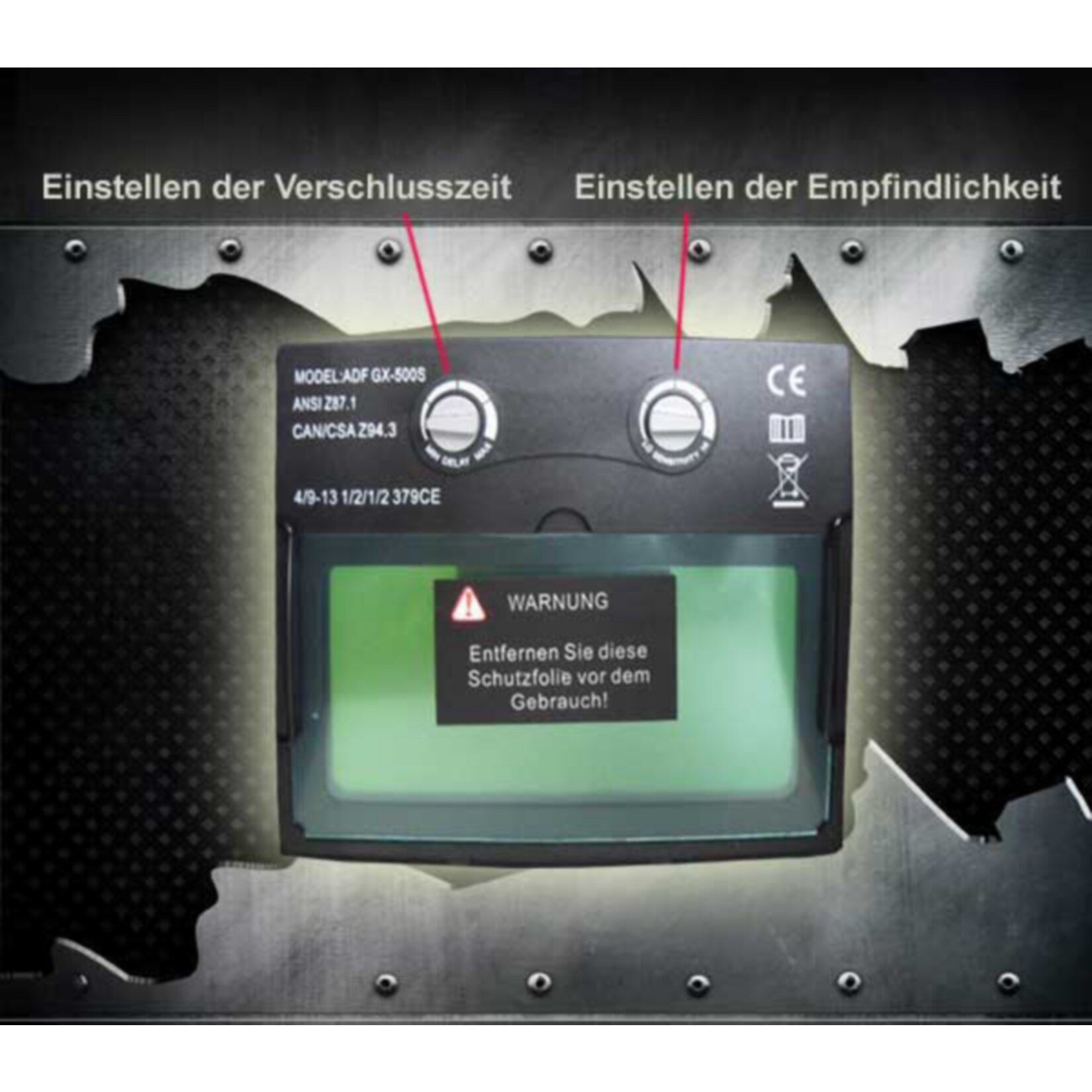 Mauk Automatik Schweißhelm Serie 