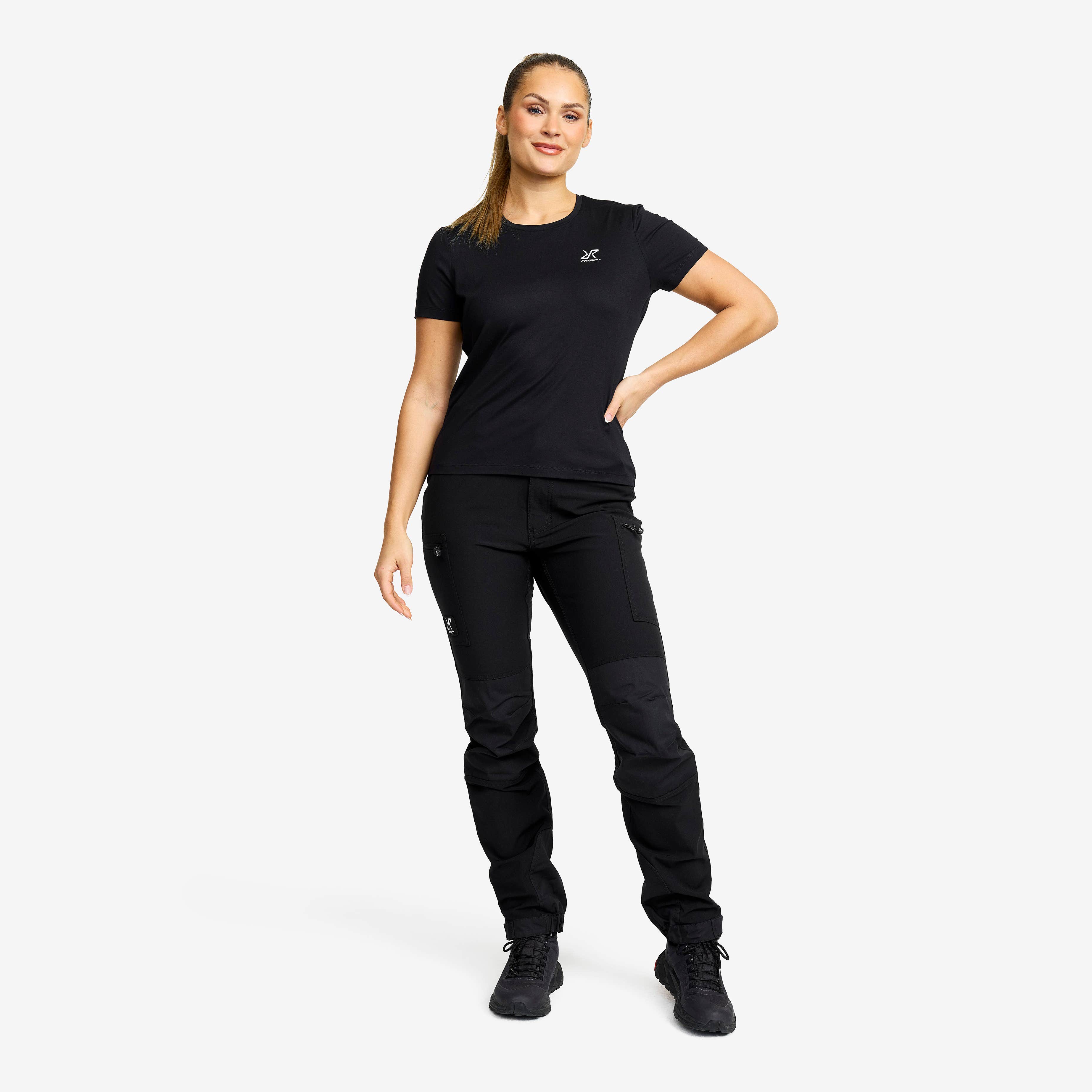 Mission T-shirt Dame Black