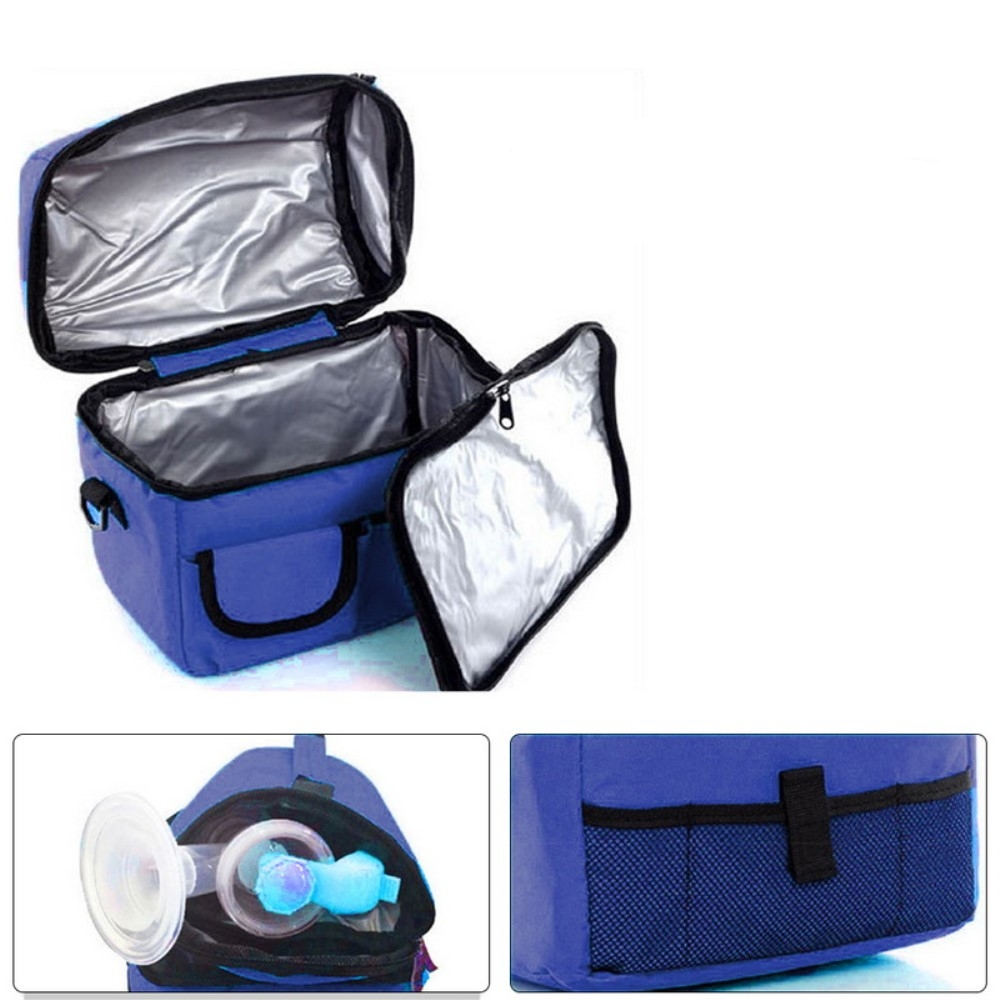 (8L) Faltbare Thermotasche Kühltasche Isoliertasche fürs Picknick - Schwarz
