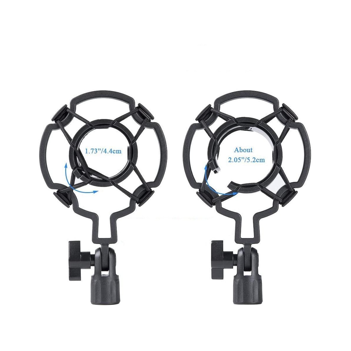 Tabellmontering NÖRDIC mikrofonpasser passer også til blå Yeti og Blue Snowball 5/8 tommers adaptermikrofonarm