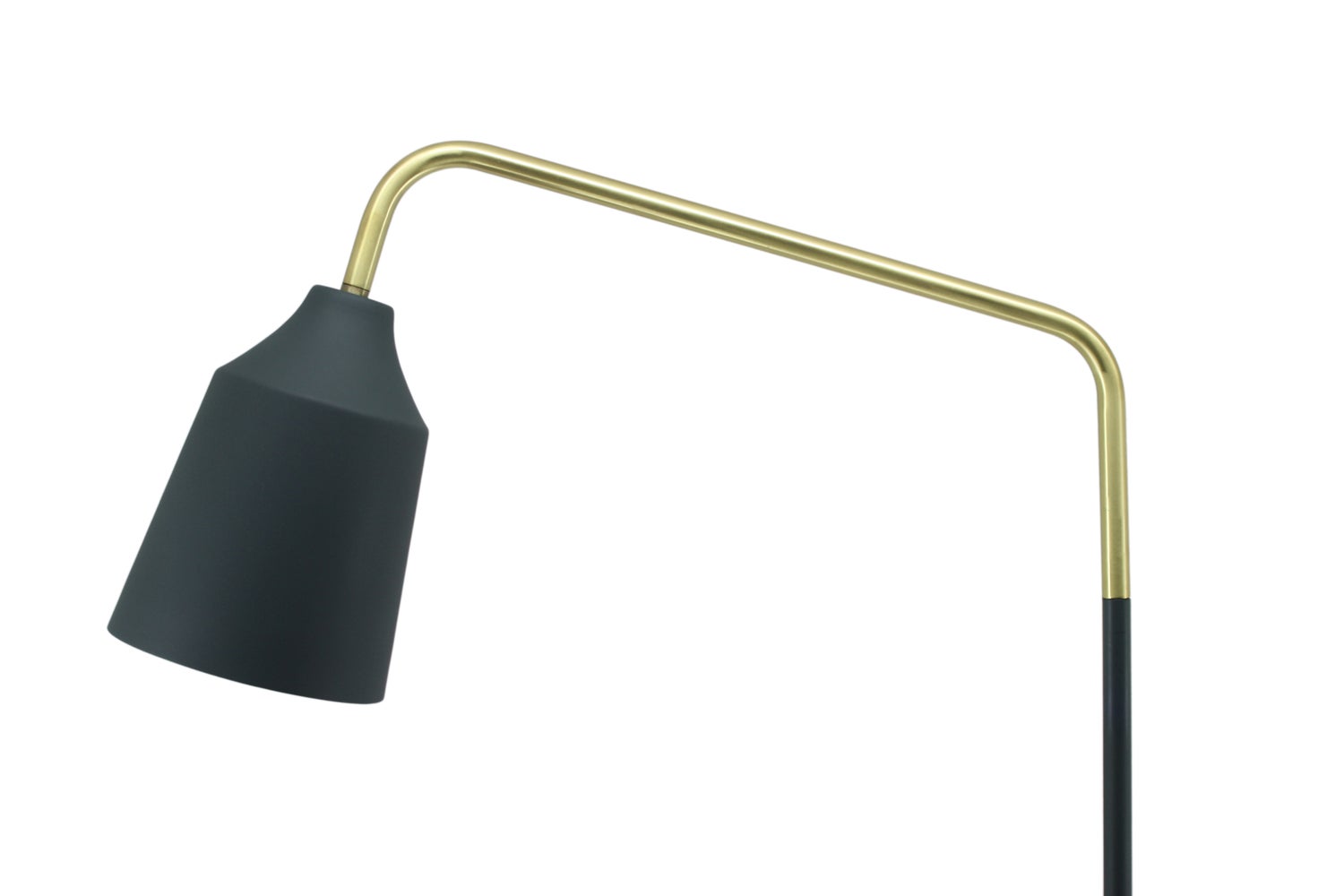 Minimalistische vloerlamp in blauw, Scandinavisch design, modern, 160 cm | Woonkamer/eetkamerlamp