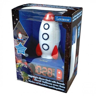 Lexibook Rocket Vekkeklokke