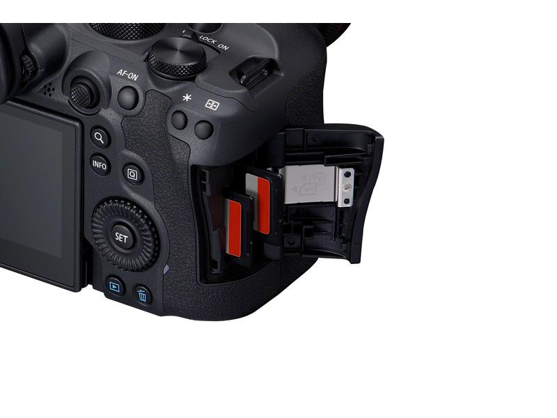 Canon Fotokamera EOS R6 Mark II Body Objektiv-Adapter EF-EO Extrem schnelle und leise Vollformatkamera mit professionellen Funktionen für Filmproduktionen   Objektiv-Adapter EF-EOS R