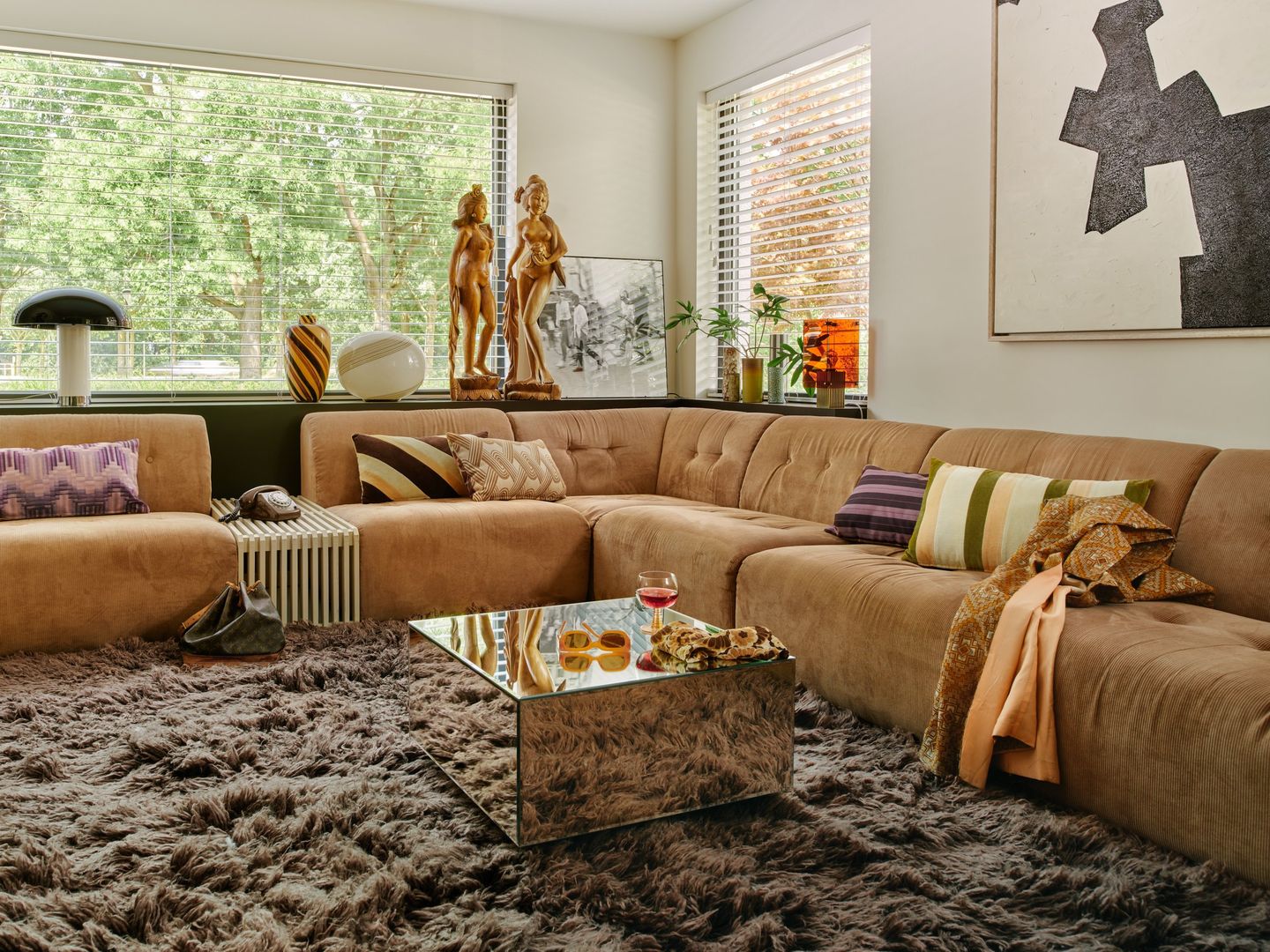 HKLIVING   Mirror Block Salontafel