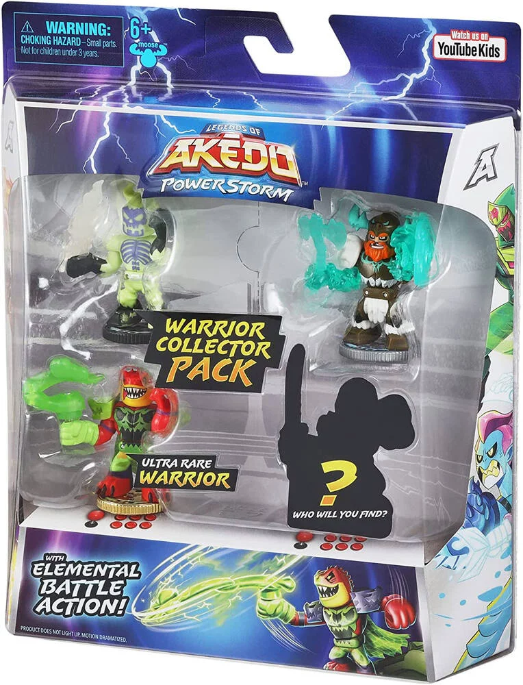 AKEDO -  WORLDS APART - PACK 4 FIGURINES