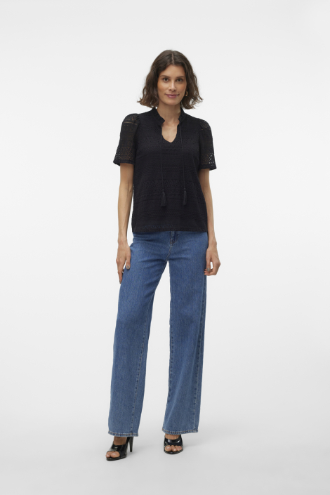 Vero Moda zwarte dames t-shirt