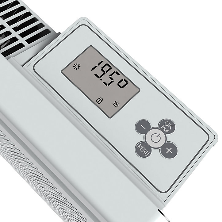 Panneau rayonnant mobile blanc 1500W 15m²