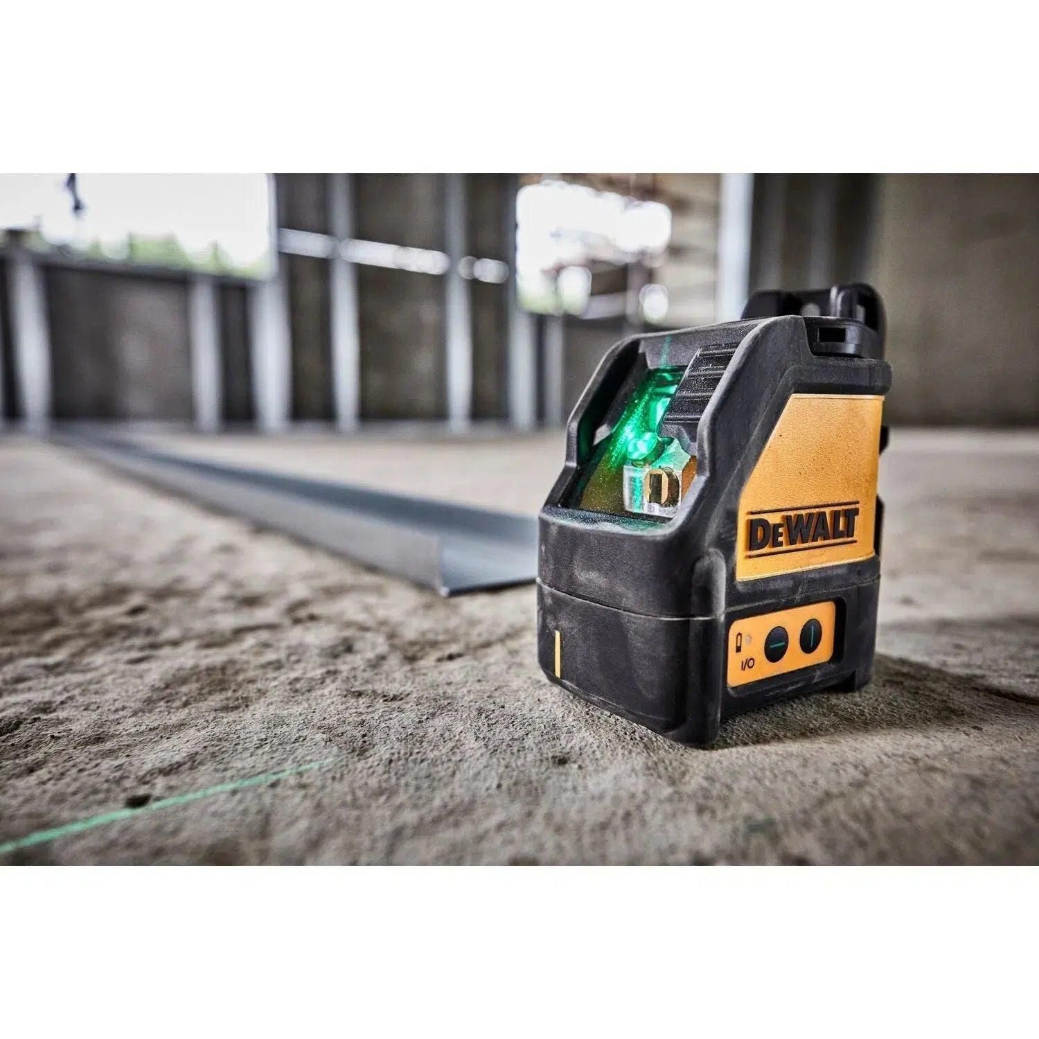 DeWALT DW088CG Kruislijnlaser Groen 15mtr.