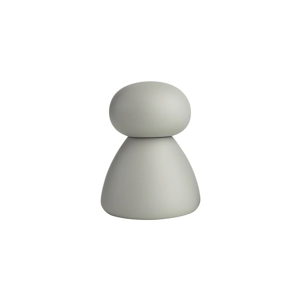 Moulin à poivre Halo hauteur 10 cm gris T&G Woodware