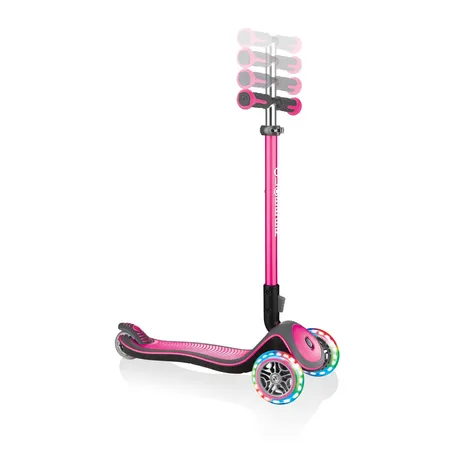 Authentic Sports GLOBBER Elite Deluxe Leuchtrollen, pink