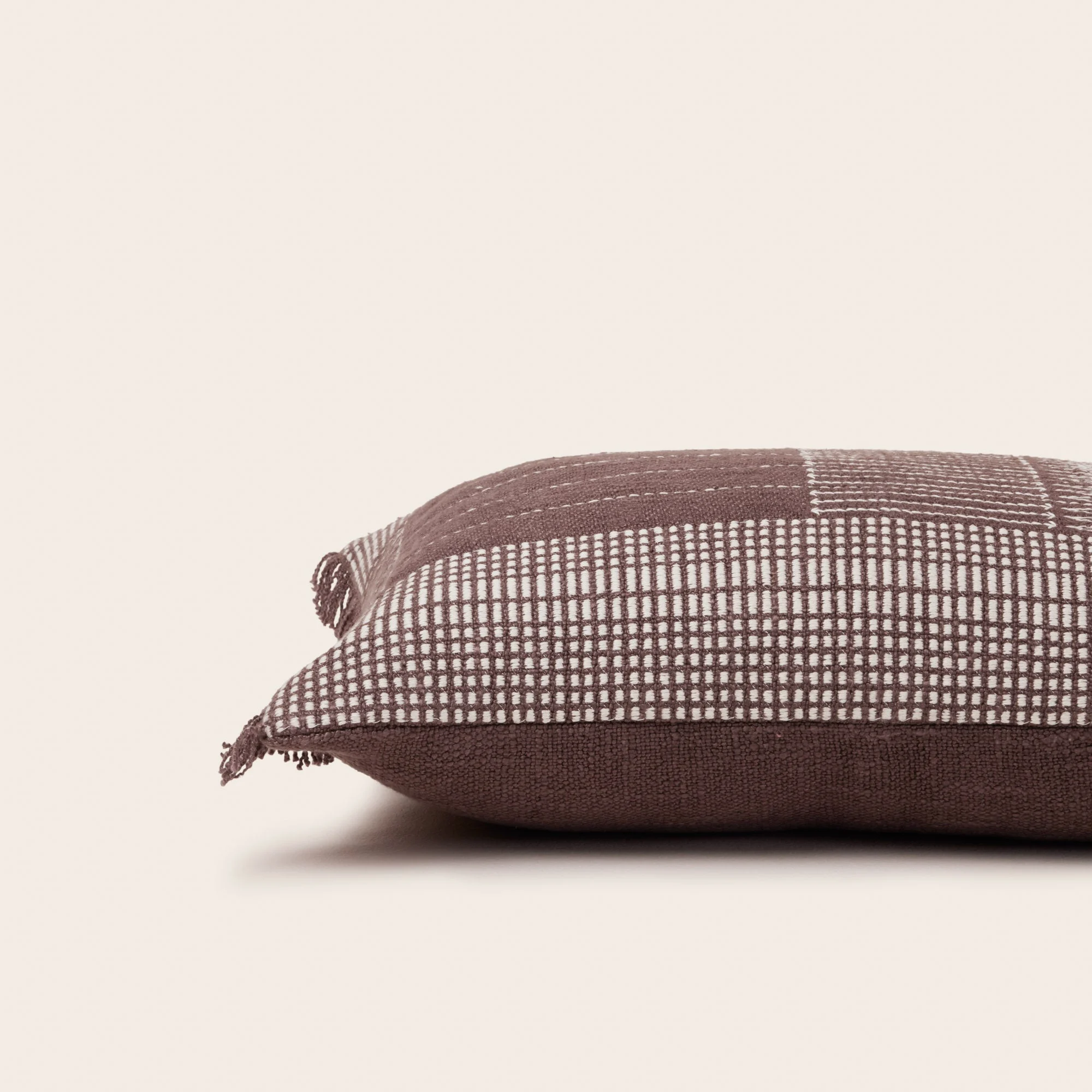 MELKI - Housse de coussin | Marron