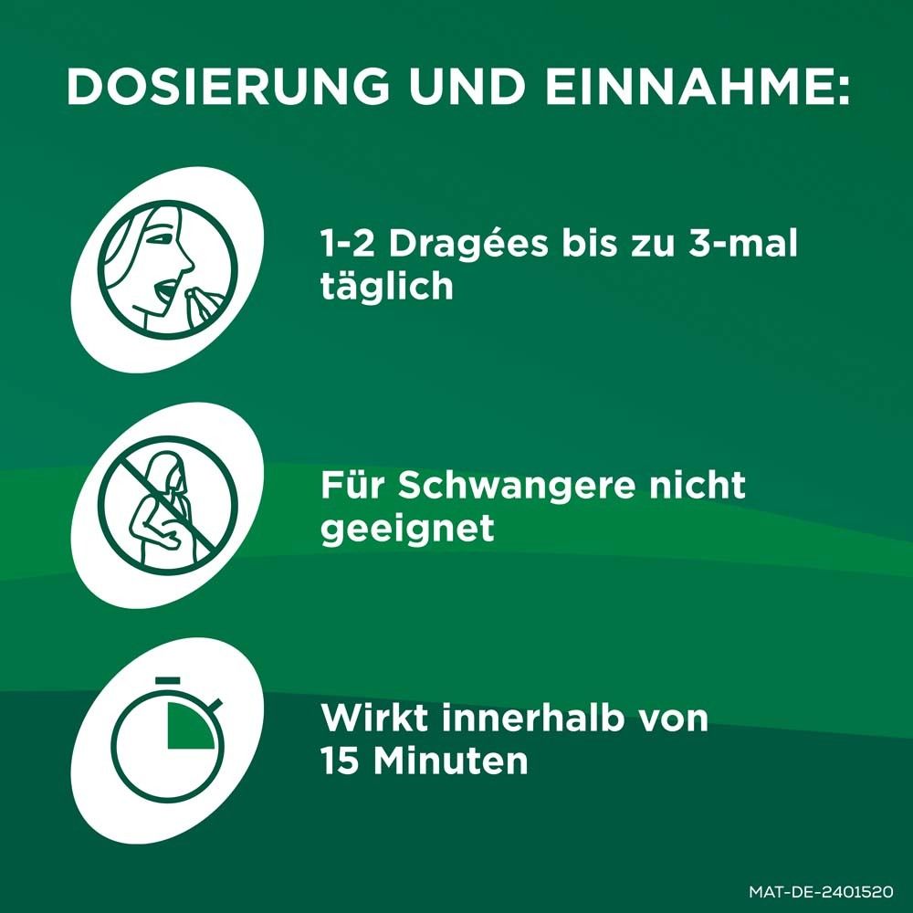 Buscopan Dragees bei Bauchschmerzen und Bauchkrämpfen