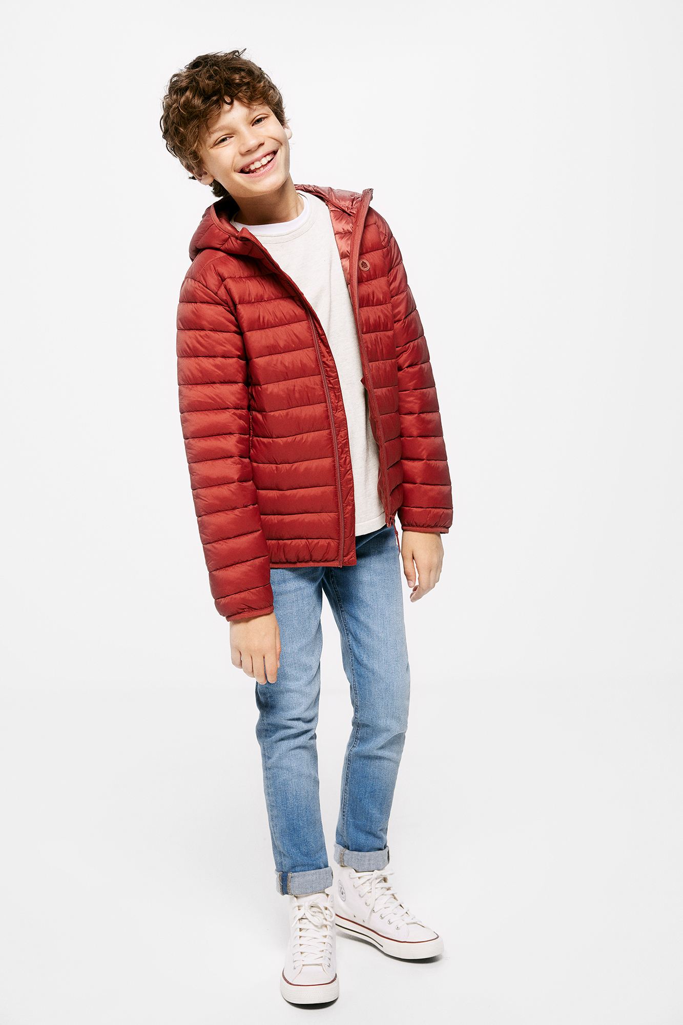 Jaqueta acolchoada infantil