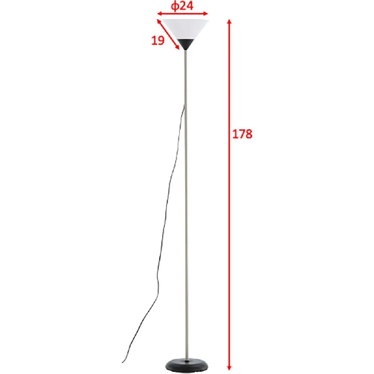 Venture Home Lampadaire Batang - Aquamarine