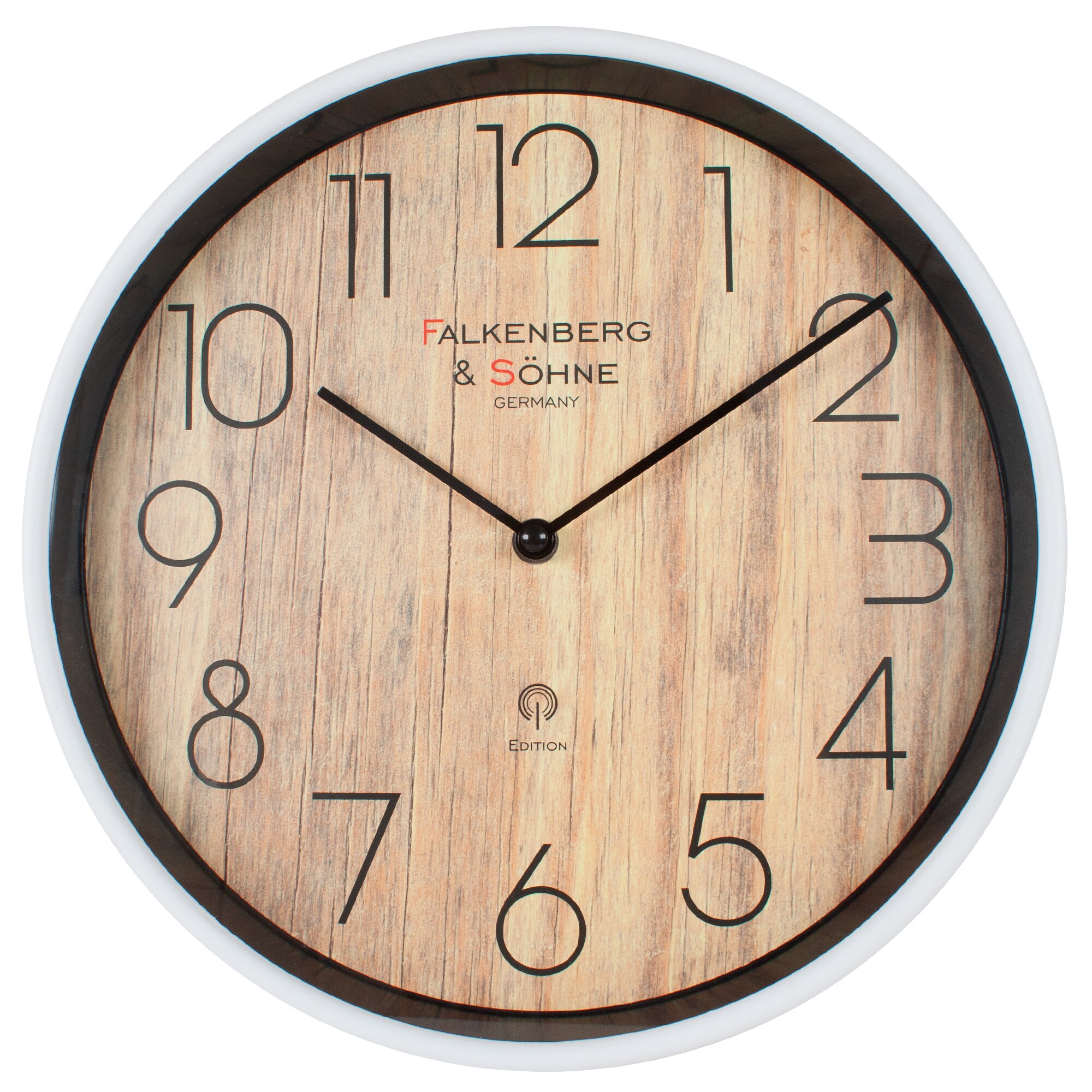 Falkenberg & SöhneDesign Funkwanduhr 30 cm lautlos