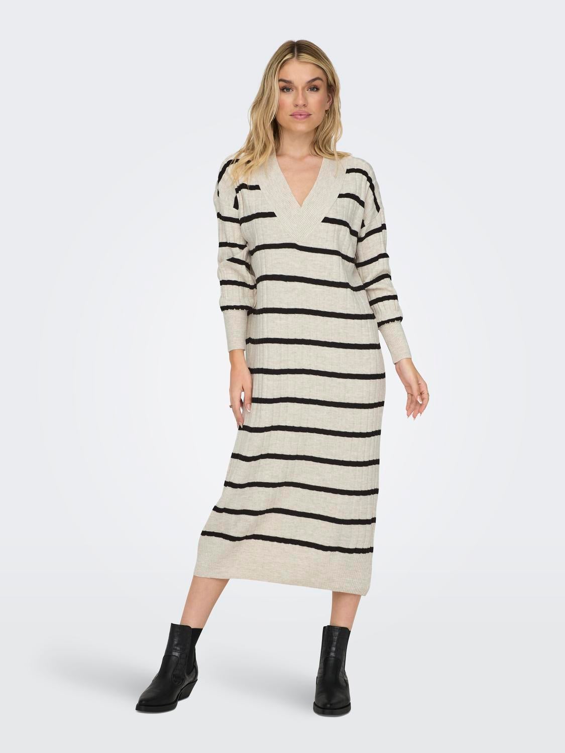 ONLNEW Langes Kleid Pumice Stone