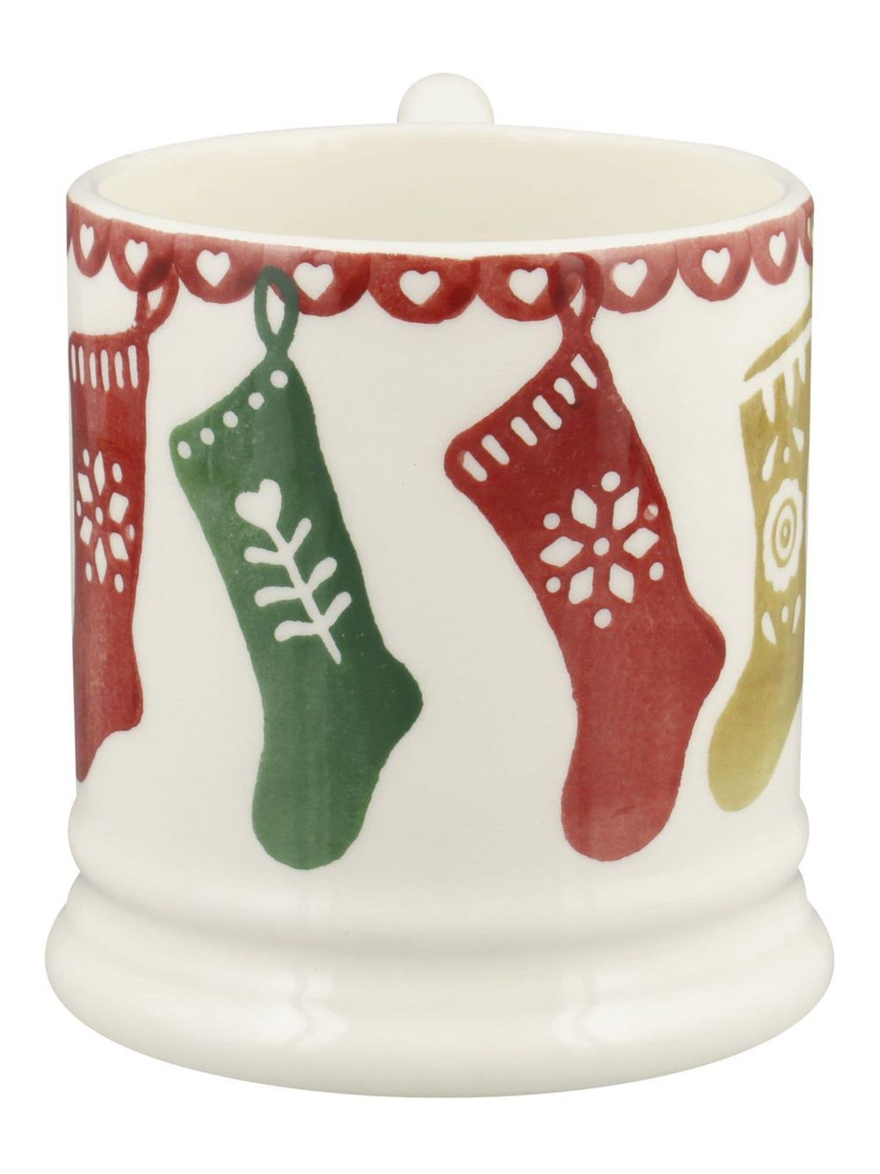 Emma Bridgewater Christmas Stockings 1/2 Pint Mug