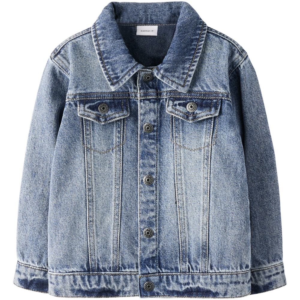 Køb Name It Medium Blue Denim Nmmnick Ls Dnm Jakke 3148-Xs D