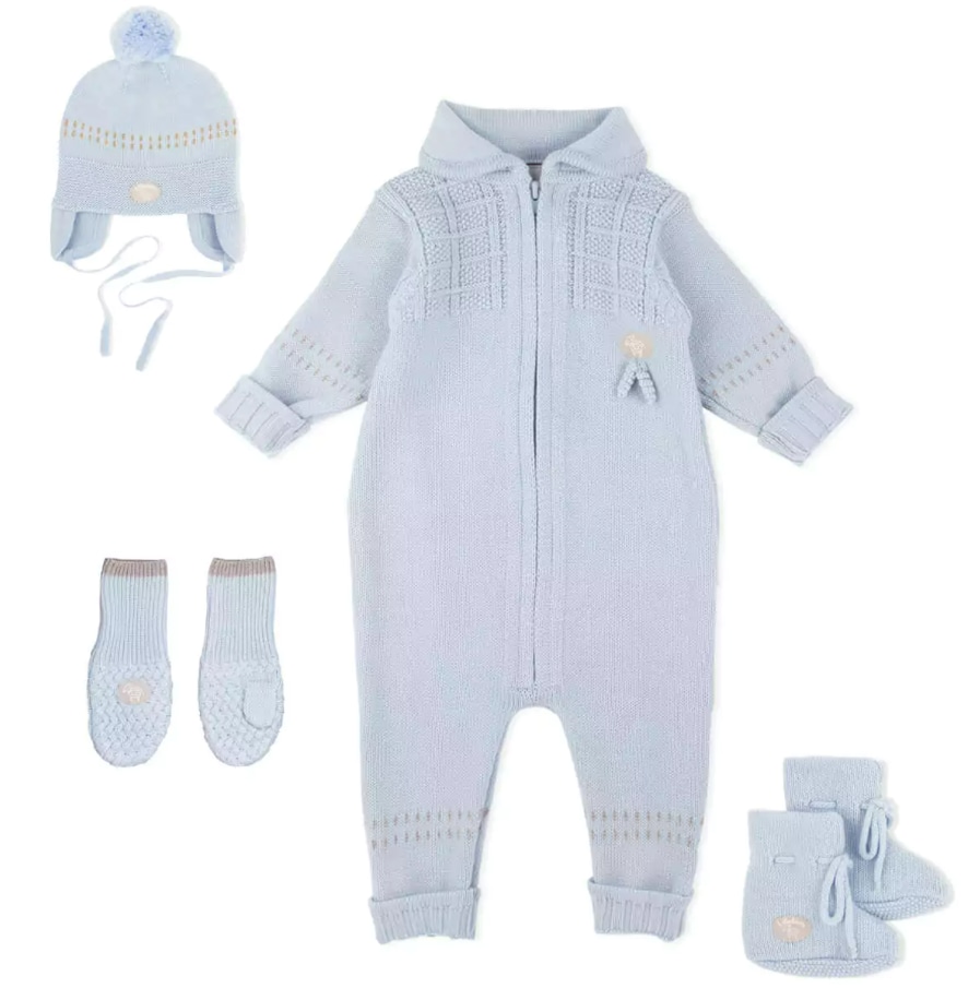 Lillelam Classic Sett, Pakketilbud<br>Dress + lue + tøfler + votter