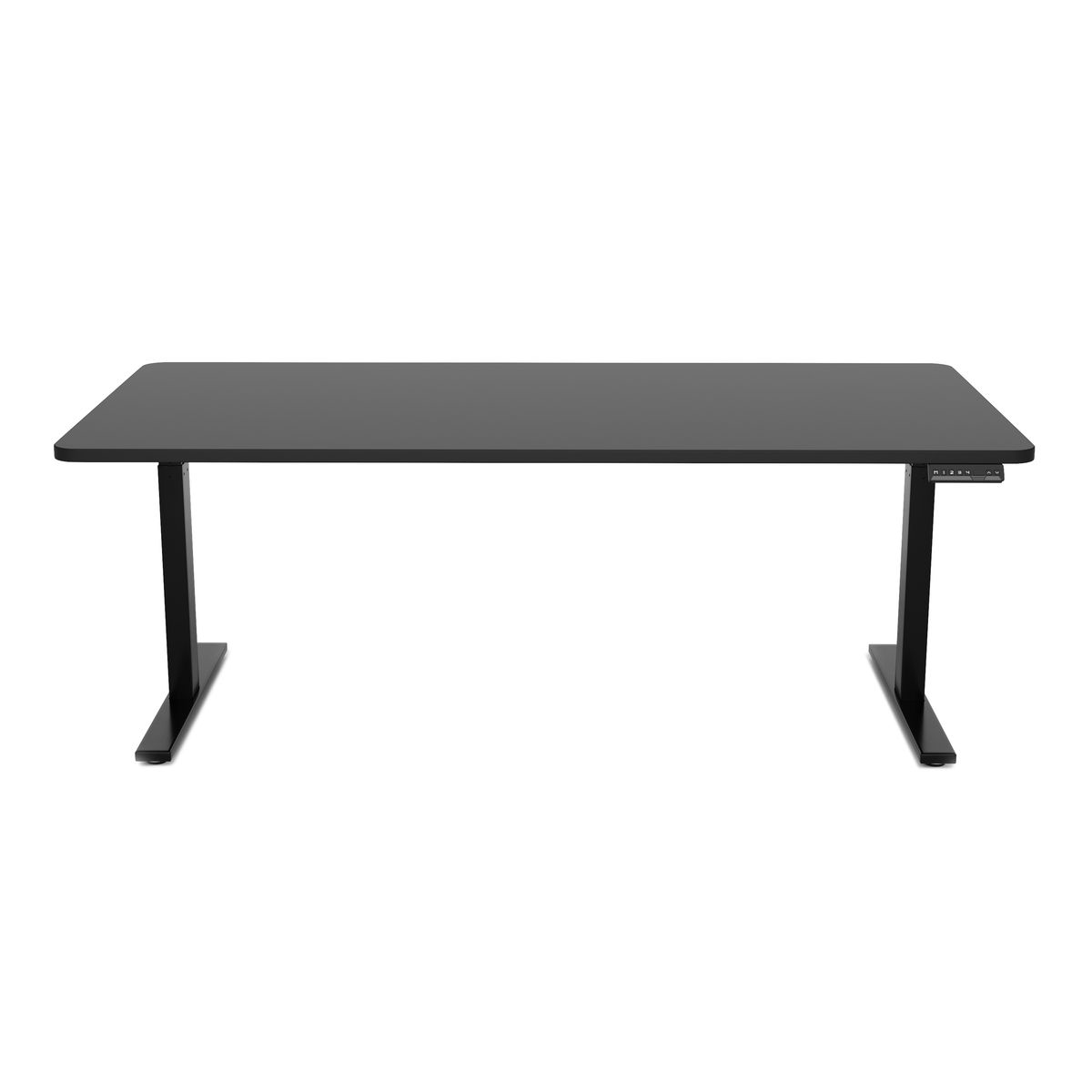 Stehpult elektrisch PREMIUM schwarz 180 x 90 cm