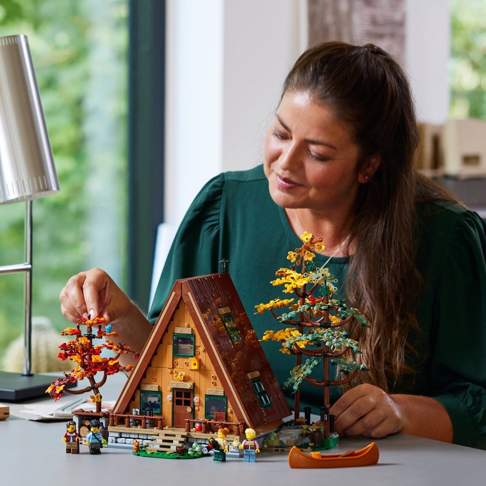 LEGO Ideas 21338 A-Frame Hüttenset