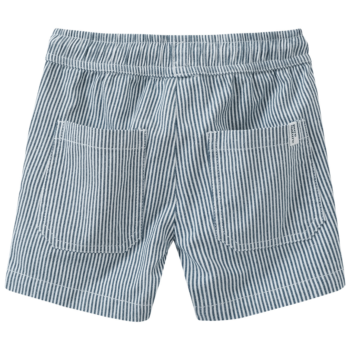 Topolino Pure Collection Jungen Shorts aus Bio-Baumwolle dunkelblau / weiss
