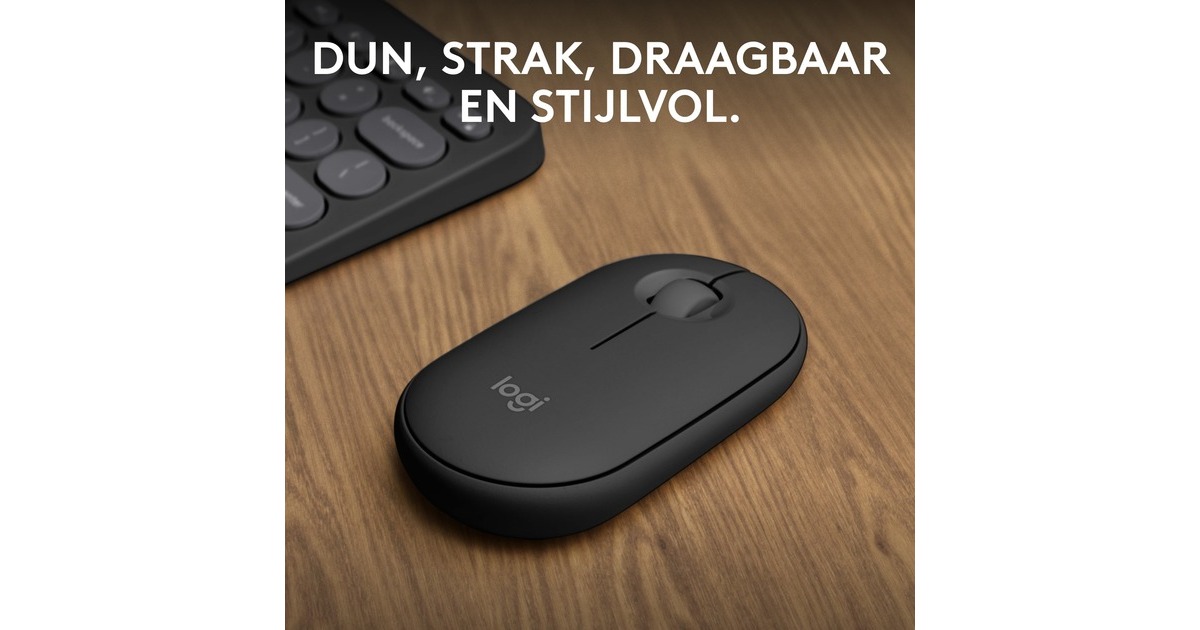 LogitechPebble Mouse 2 M350s  (Grafiet)