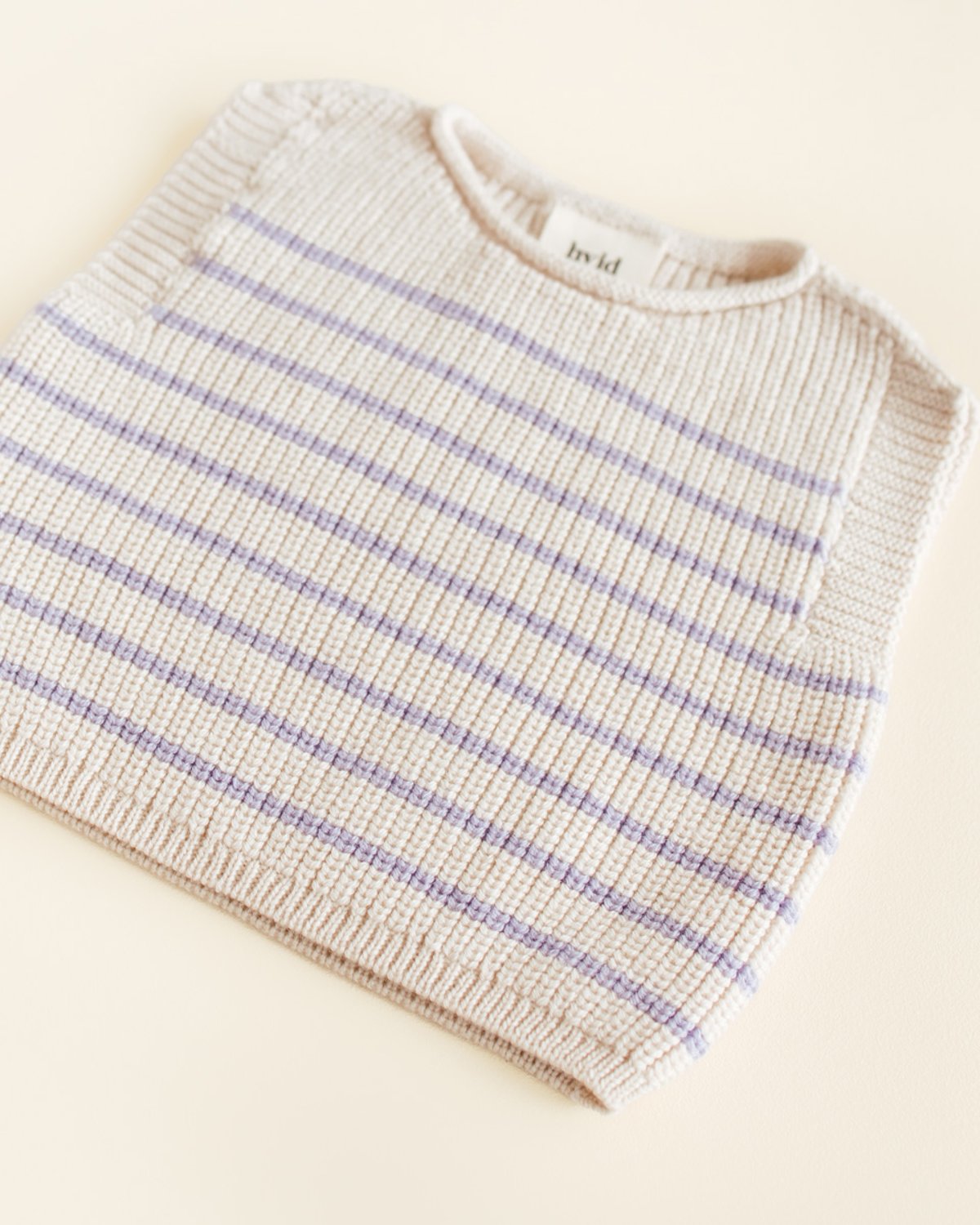 Ullvest Baby – 100% Merino, Ubehandlet Ull | Vest Harvey Baby