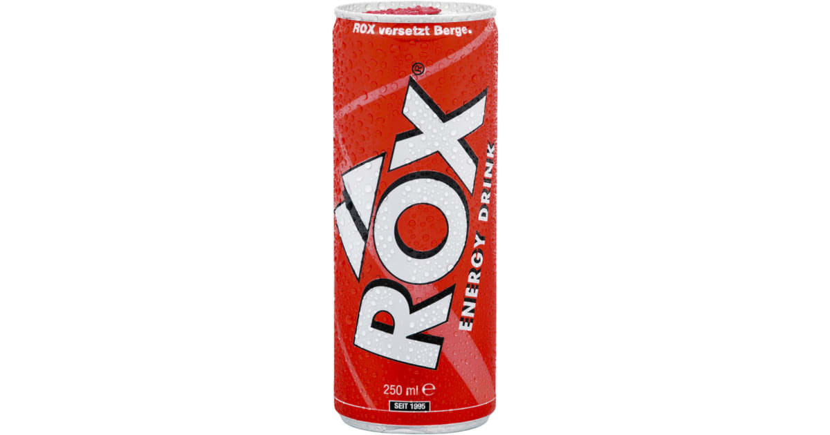 ROX Energy Drink Energy Drink 0,25 Liter Dose (Einweg)