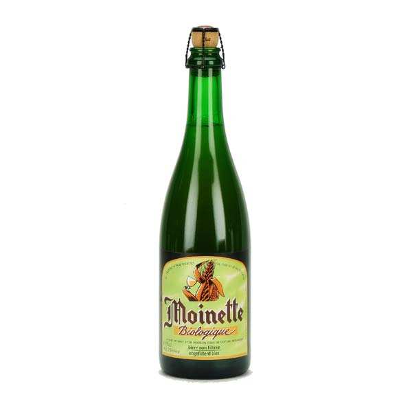 Bière blonde non filtrée Moinette Bio - 7,5%