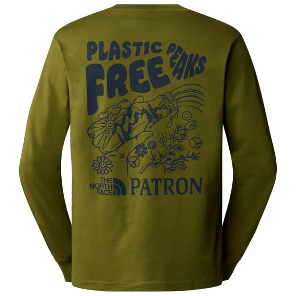 T-shirt THE NORTH FACE NATURE L/S TEE FOREST OLIVE