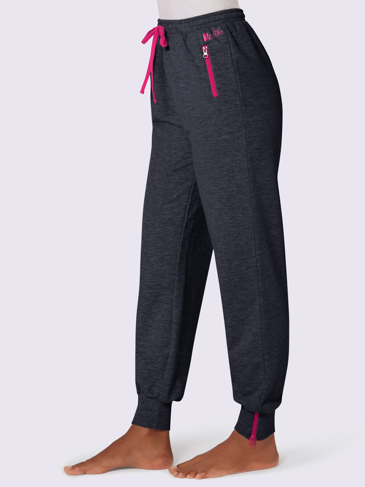 Pantelon de jogging glissières colorées
