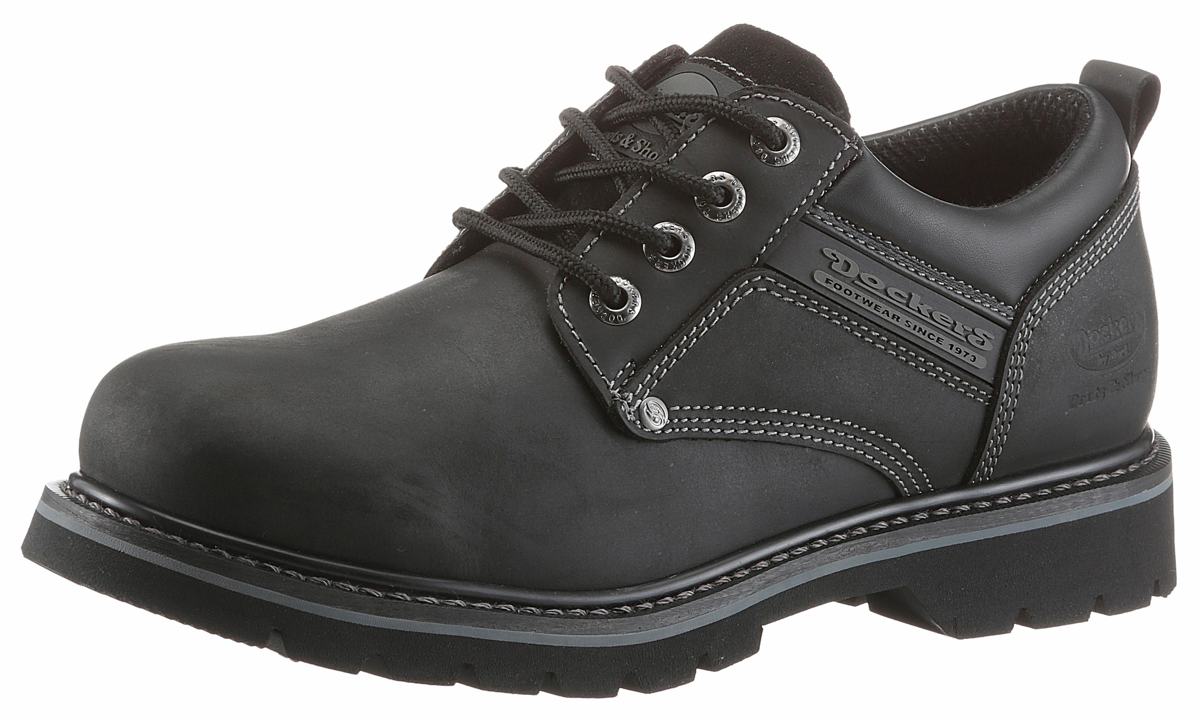 Dockers by Gerli Schnürschuh  Trekkingschuh, Trachtenschuh mit Profilsohle