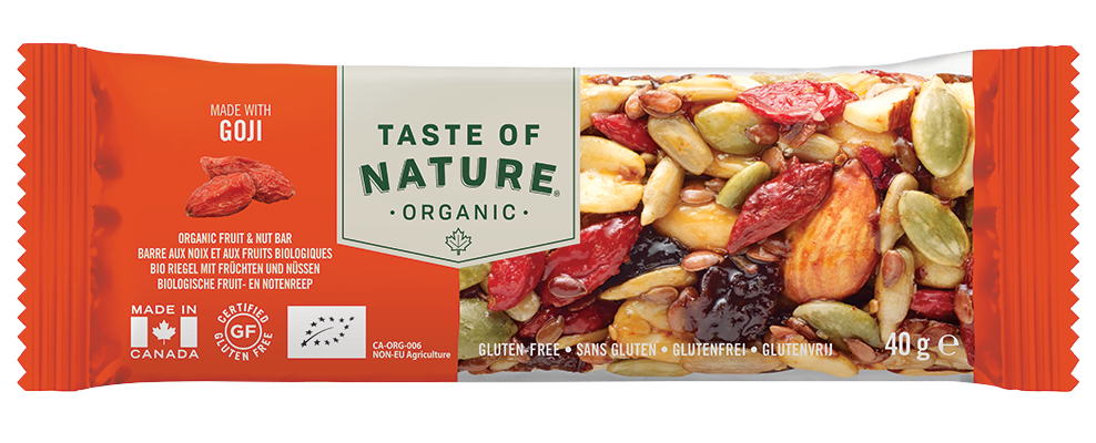 TASTE OF NATURE Riegel Goji 40 g