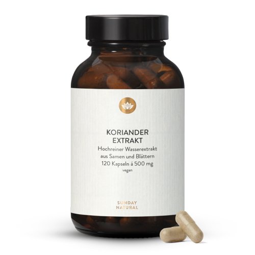 Sunday Natural Products  Koriander ExtraktKapseln