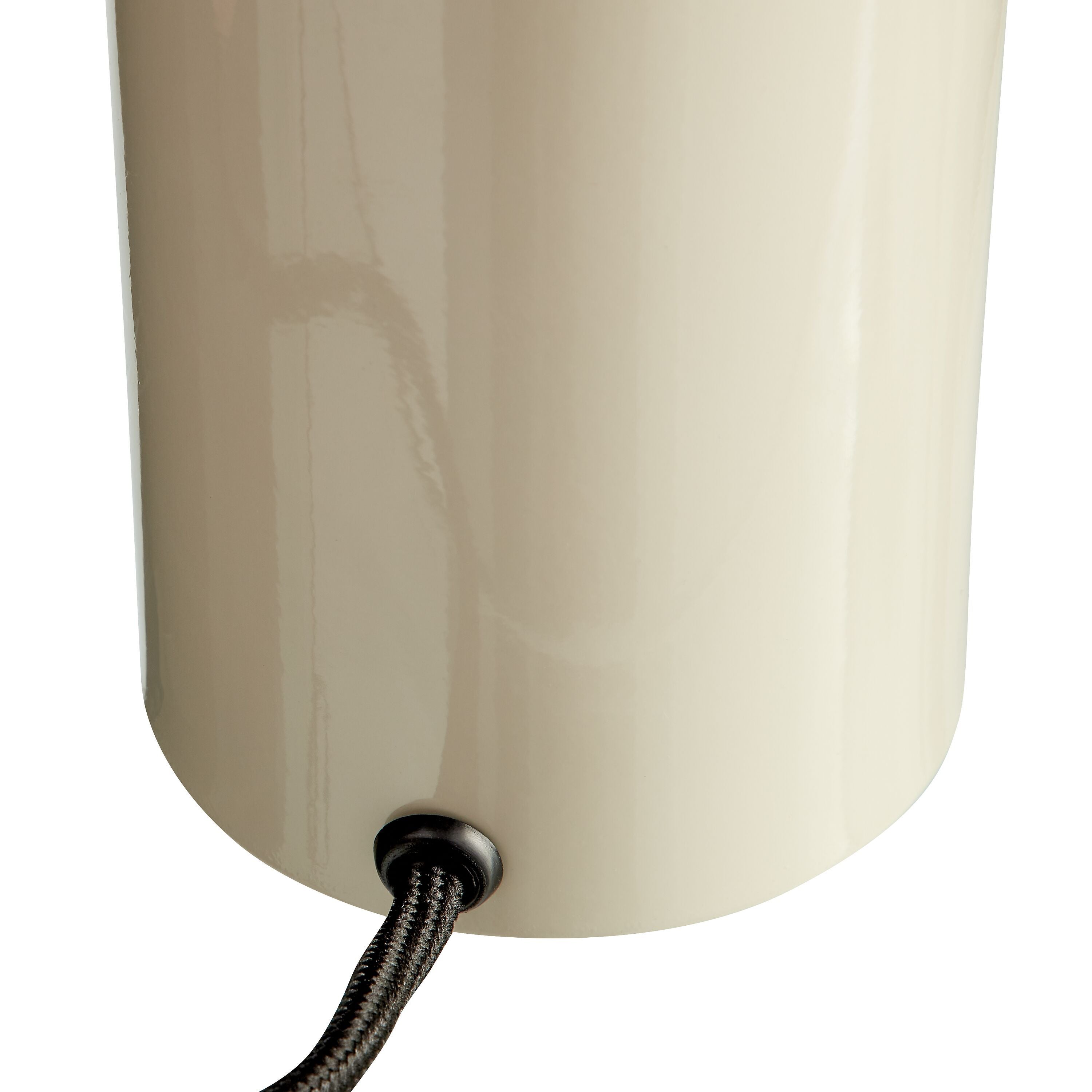 OANA Tischleuchte - Beige / H: 30.0 cm x D: 22.0 cm