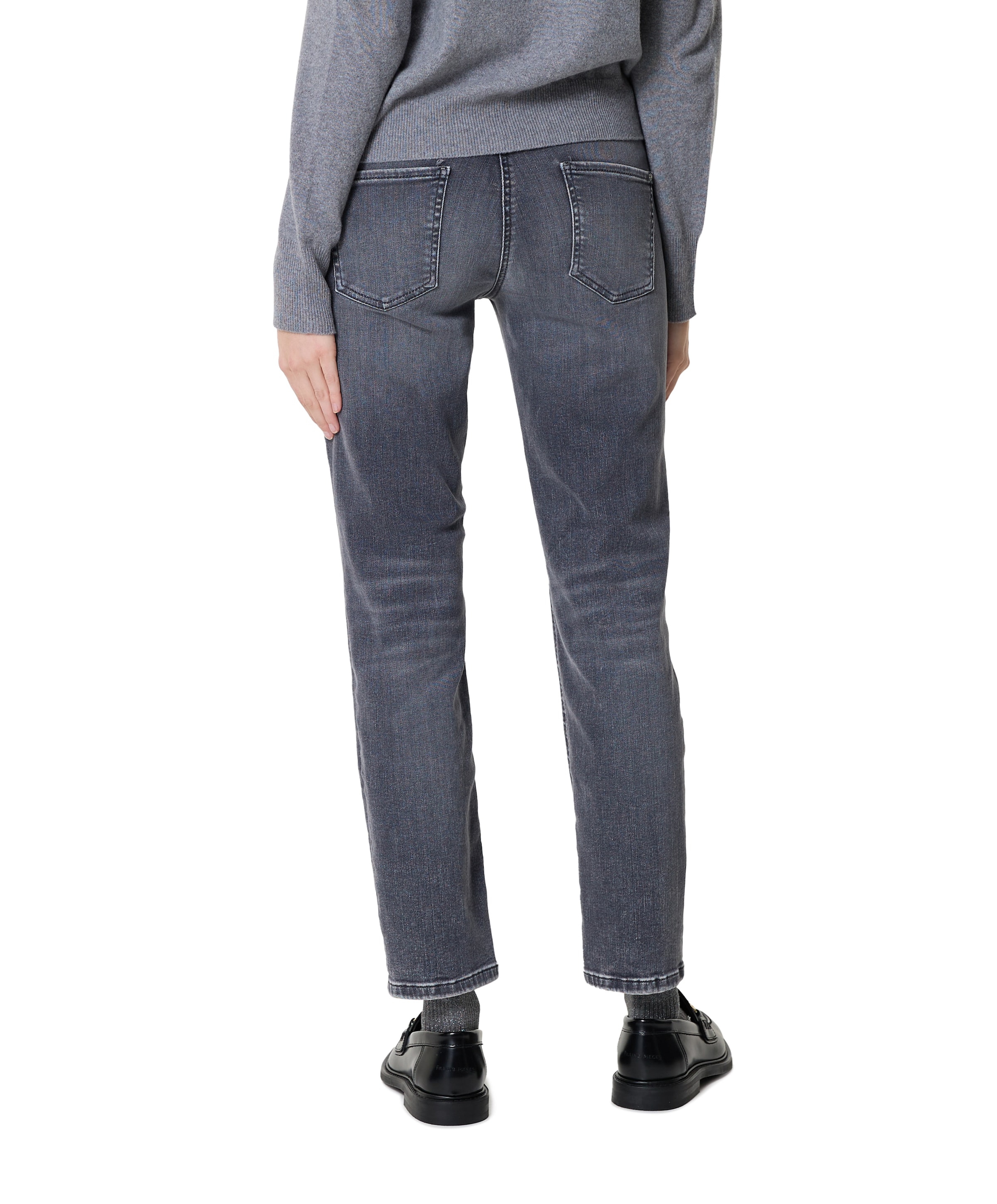 Cambio Piper cropped jeans grijs