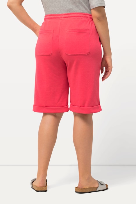 Sweatshorts Mary, weites, gerades Bein, Elastikbund
