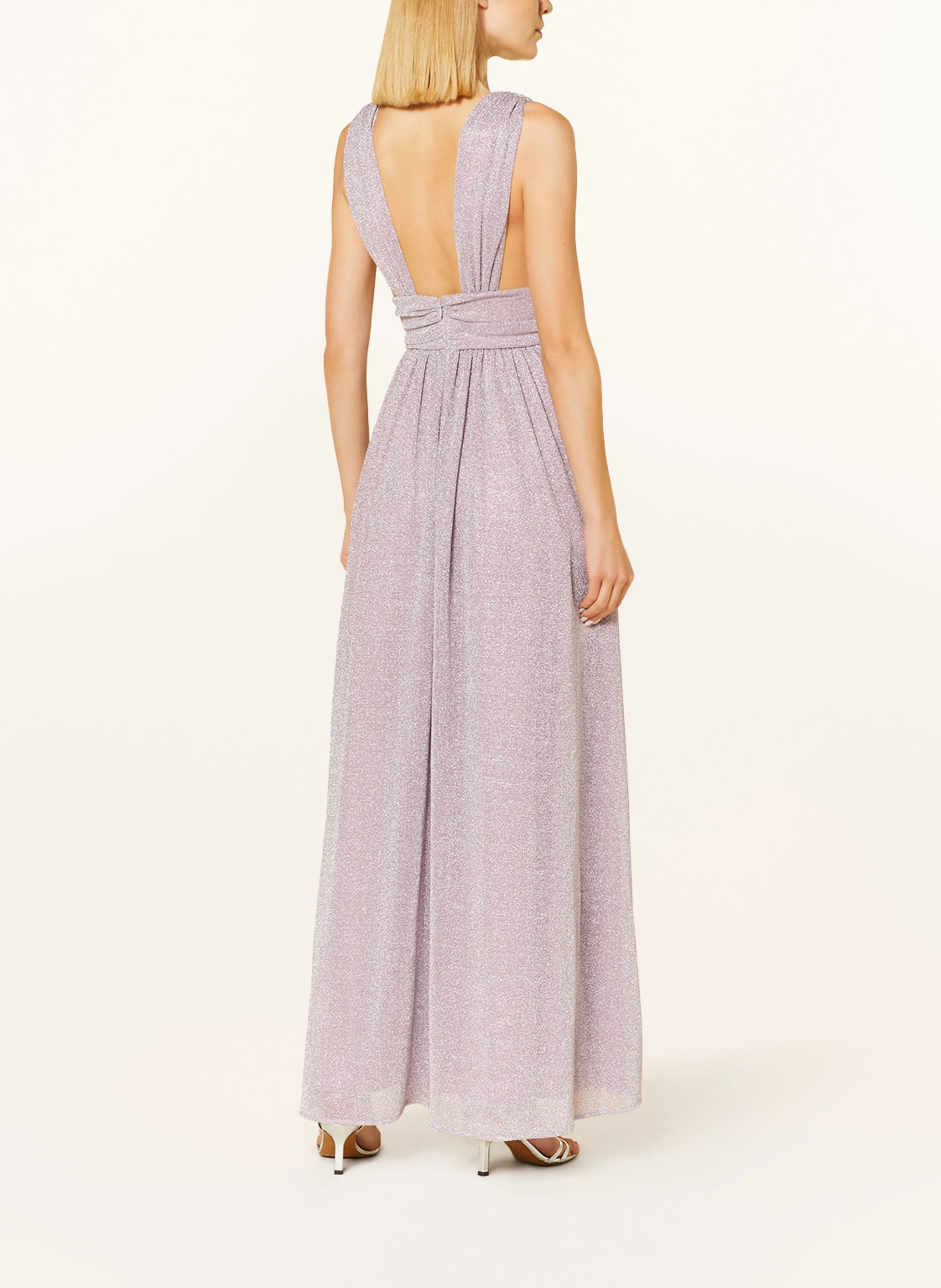 SWING Abendkleid mit Glitzergarn