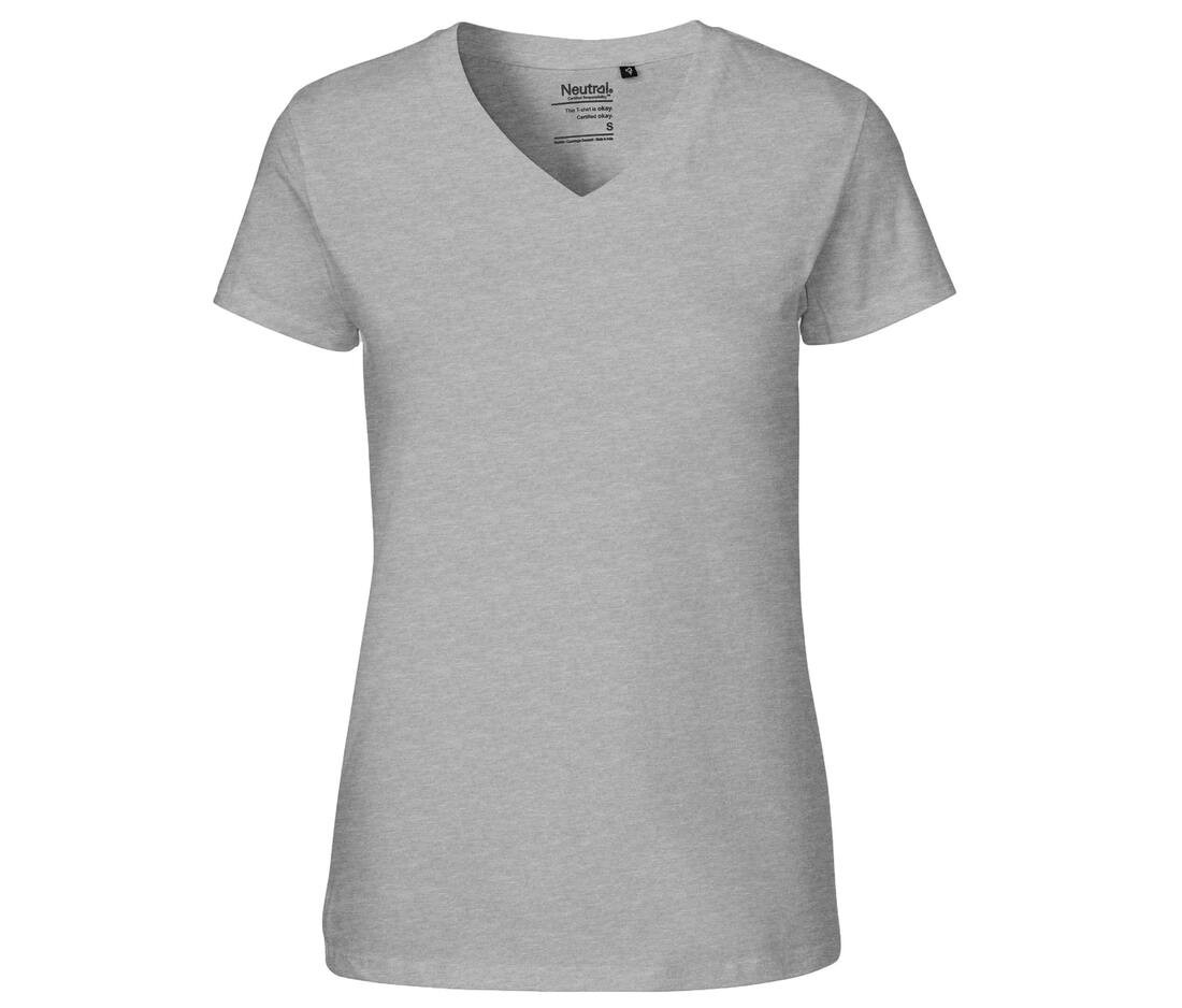 NEUTRAL O81005 - T-shirt Femme Col V Confort et Style