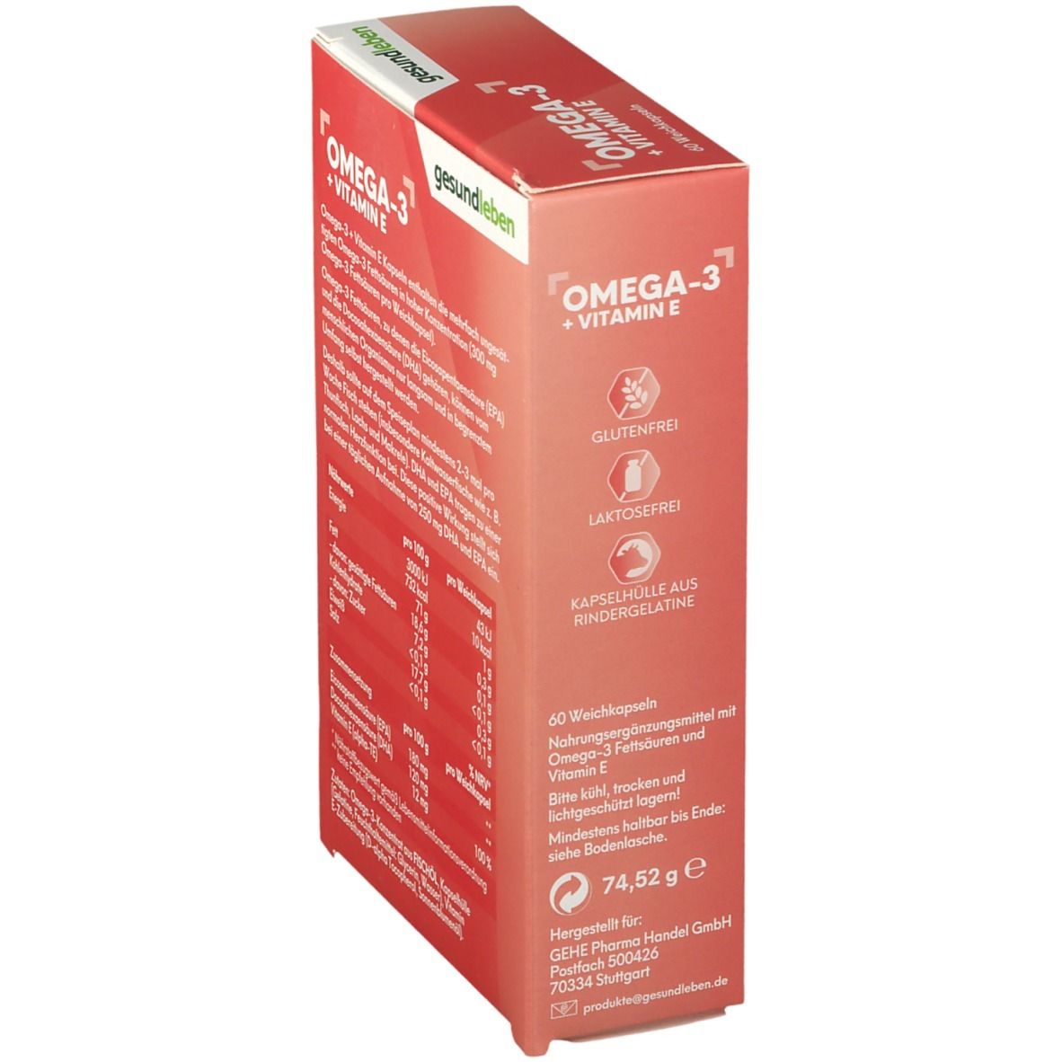GESUND LEBEN Omega-3 1.000 mg