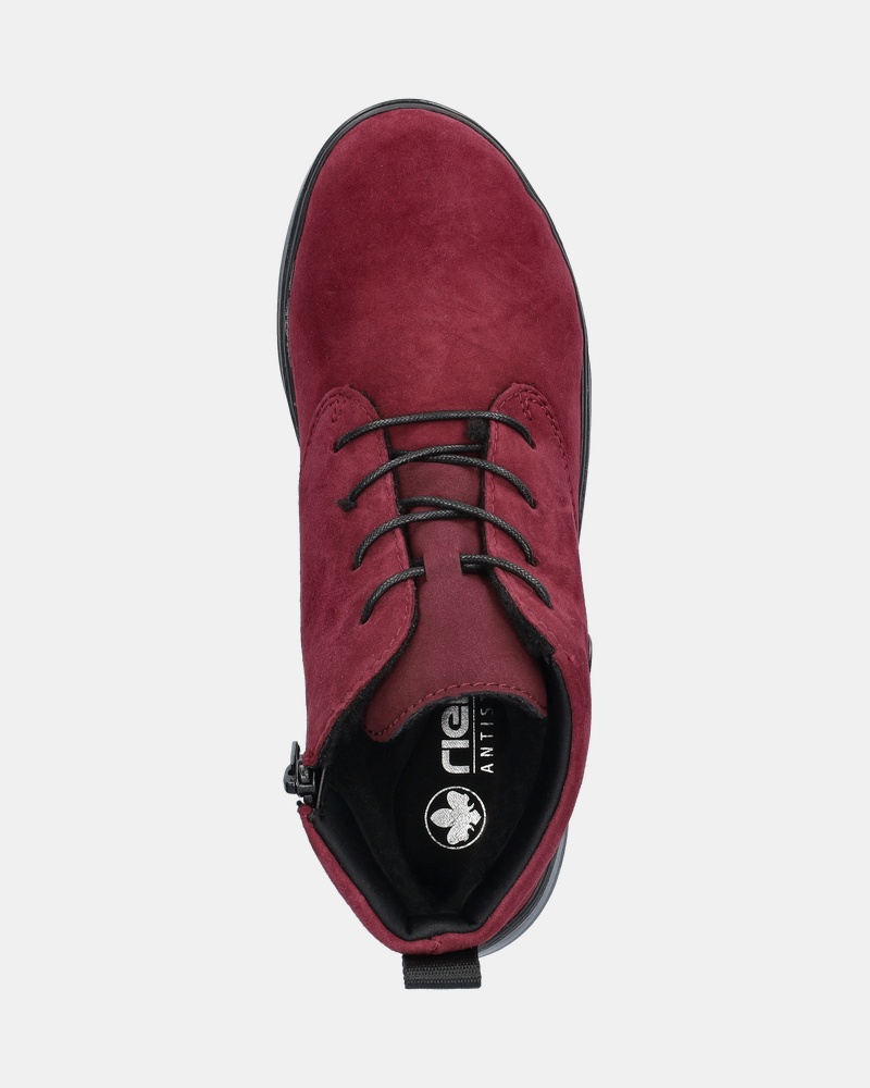 Rieker Veterboots  - rood