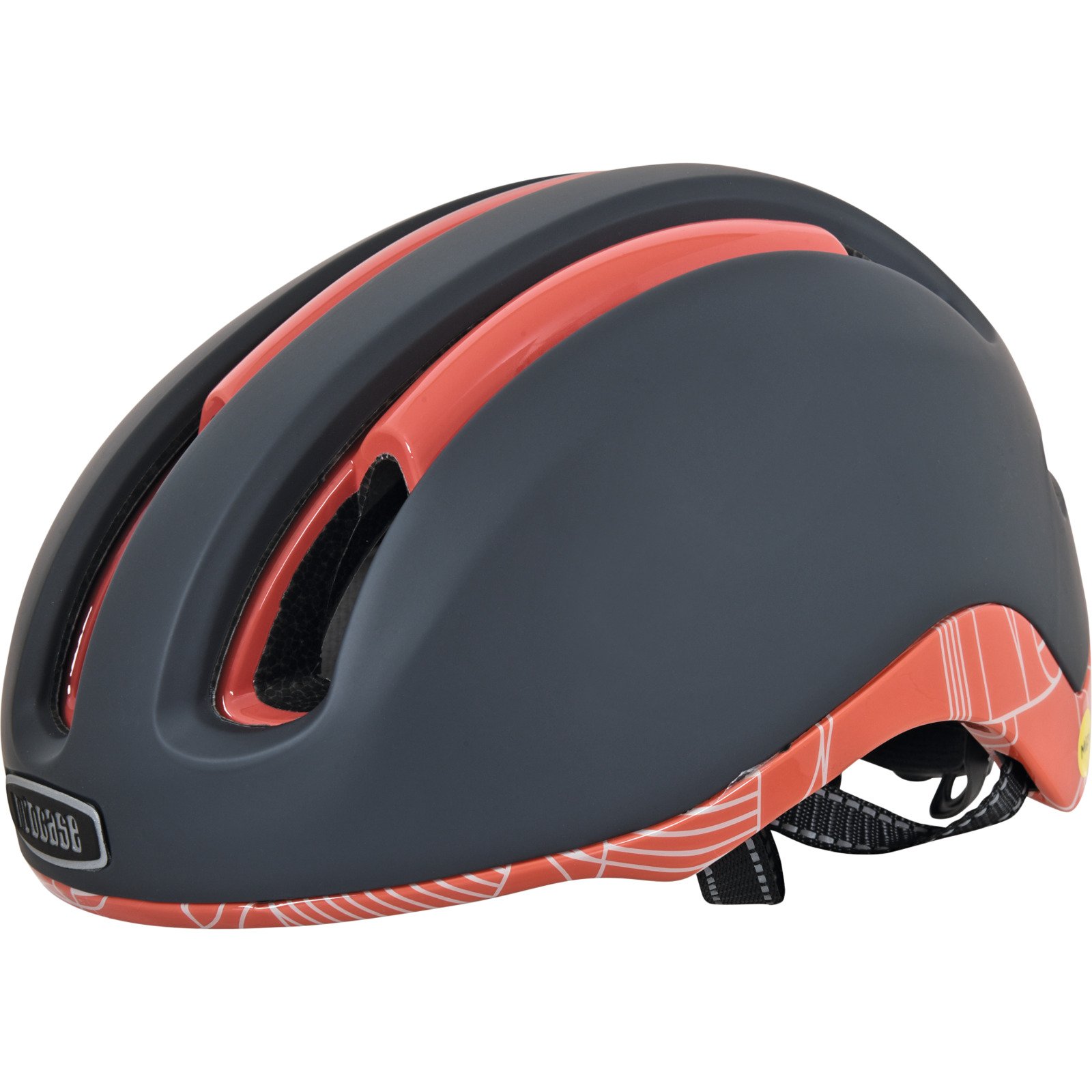 Nutcase Vio Adventure Velohelm grau, 55-59