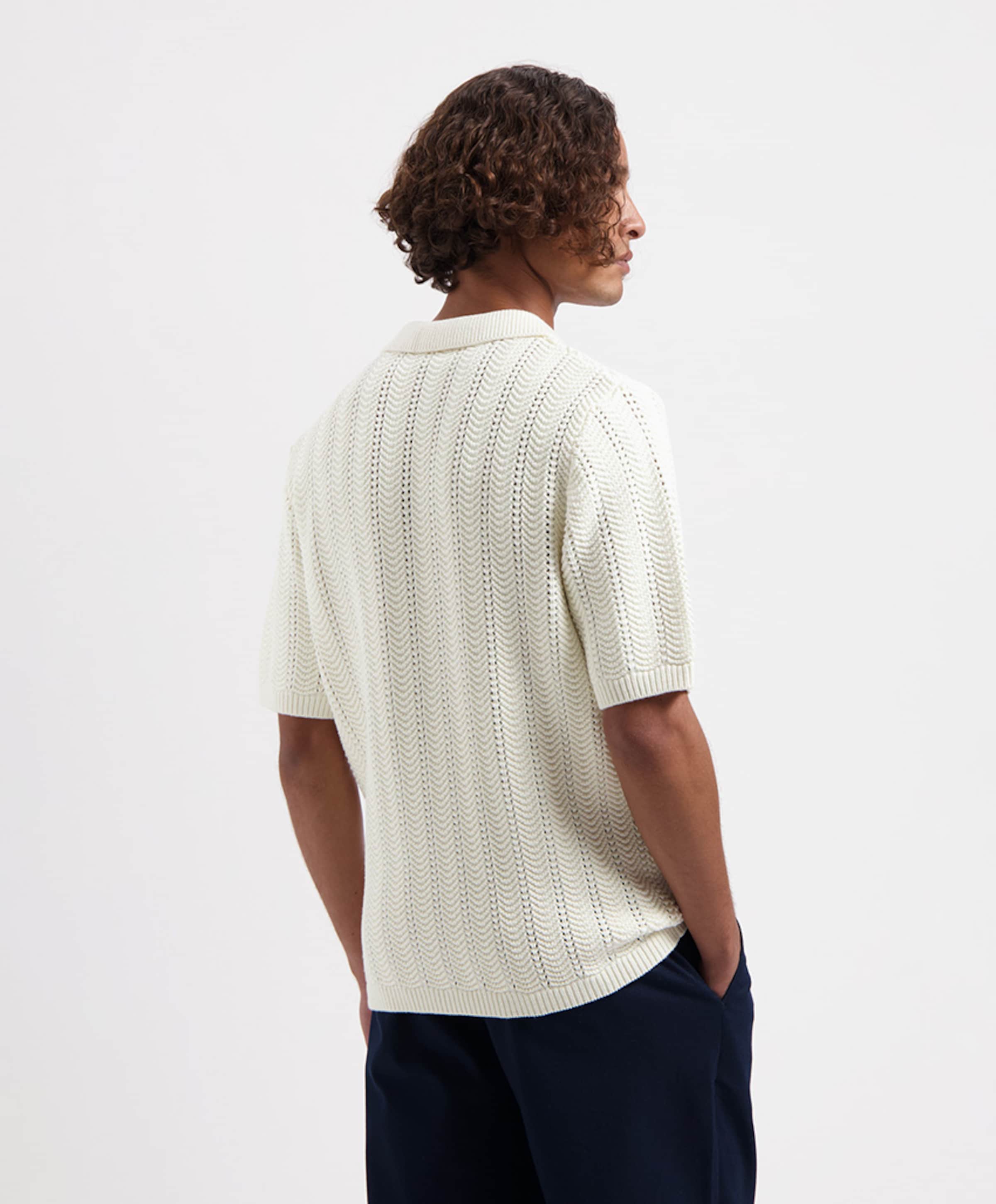 Law of the Sea Heren polo ecru