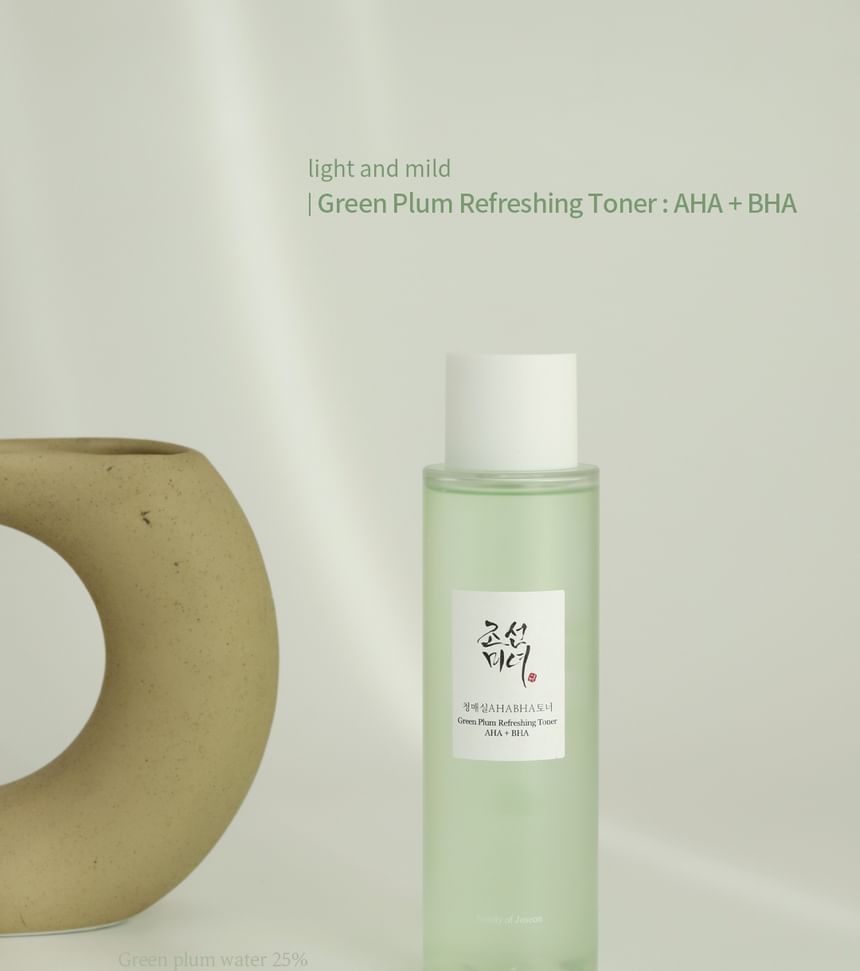 Beauty of Joseon - Groene pruim verfrissende toner: AHA + BHA