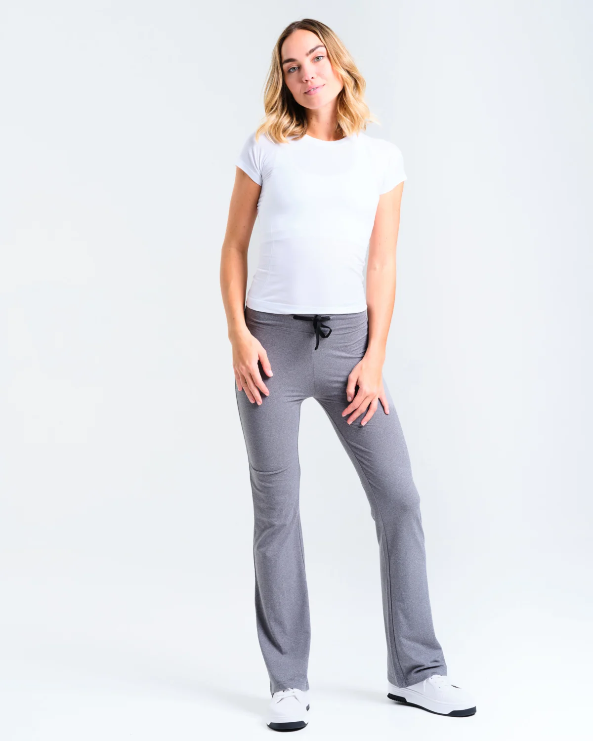 LEVITY Calm Straight Leg Pants 2.0 Dark Grey Marl