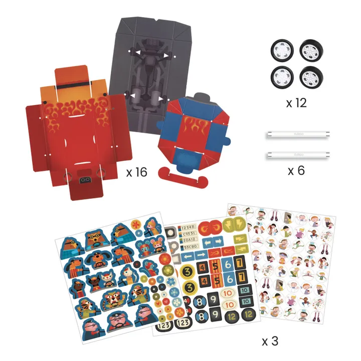 Djeco DIY -  Voitures de course