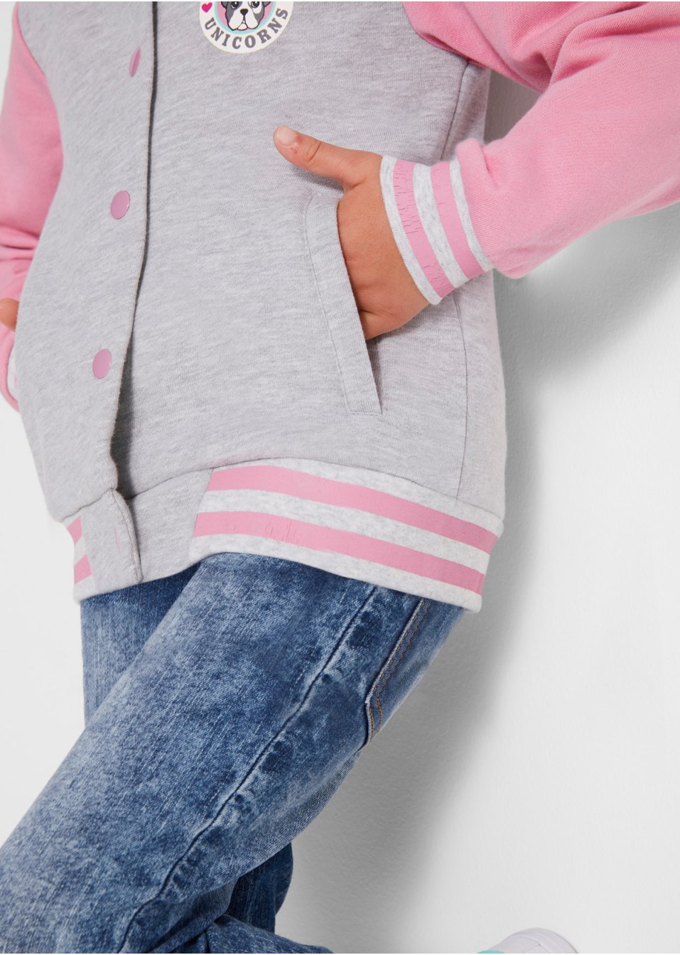Gilet sweat style Teddy fille